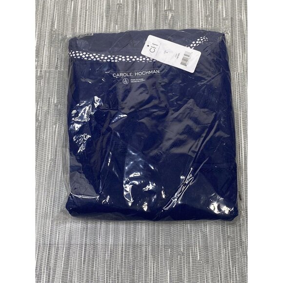 Carole Hochman Women's 4‎ Piece Blue and Floral Pajama Set Size S - Picture 2 of 3